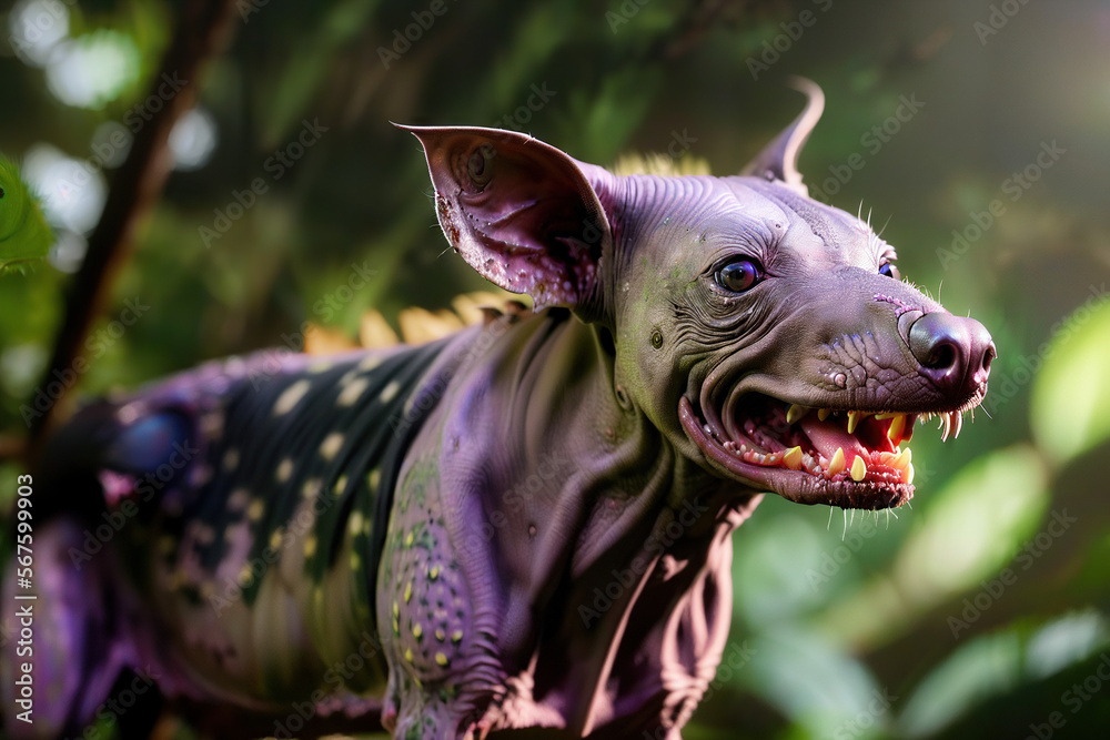 Mexican Hairless Dog Chupacabra