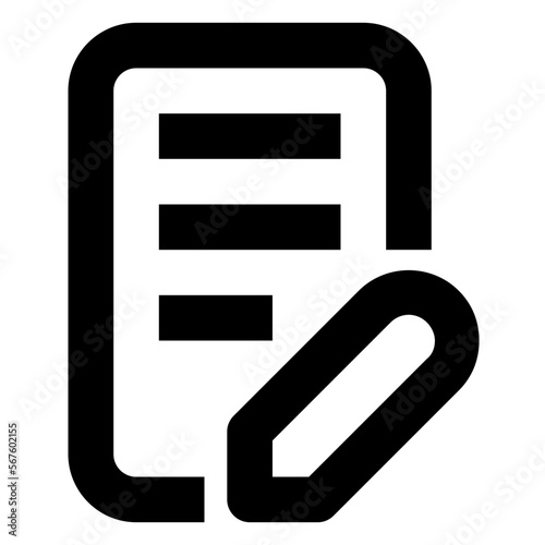 Edit line icon