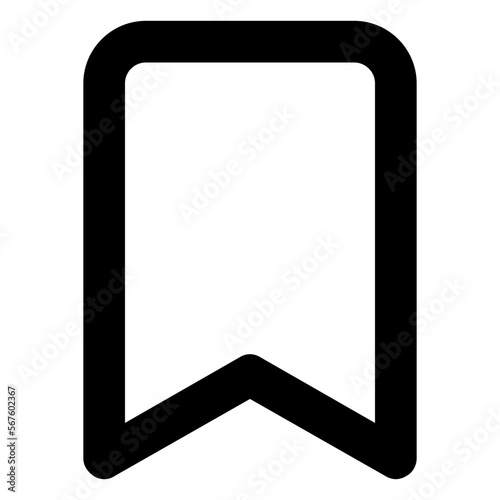 bookmark line icon