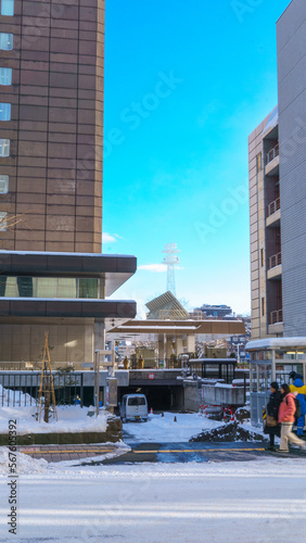 Wallpaper Mural winter sapporo Torontodigital.ca