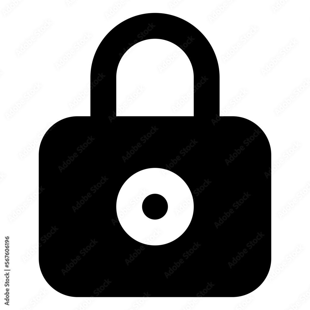Lock glyph icon Lock glyph icon
