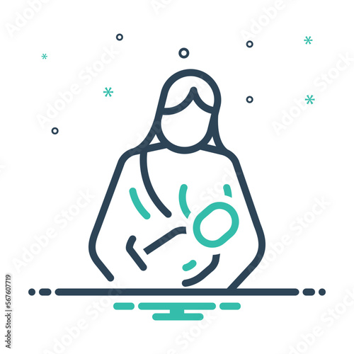 Mix icon for sucking