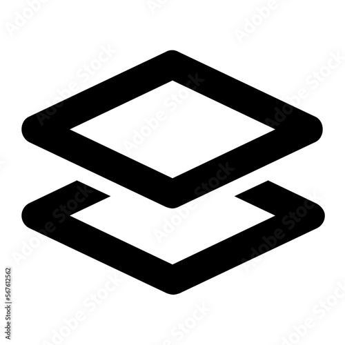 Layers line icon