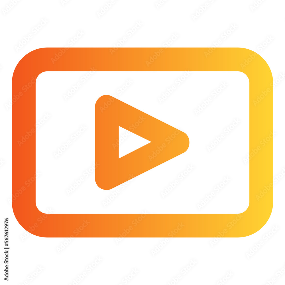 Media gradient icon Media gradient icon