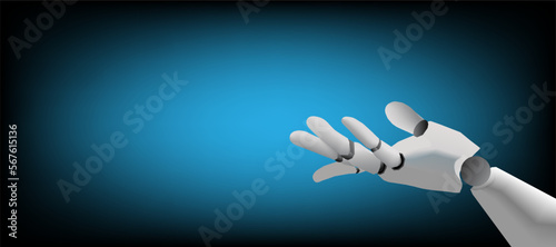 Technology of future background,artificial intelligence,hitech illustration