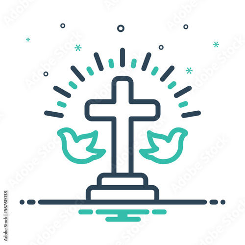 Mix icon for holy