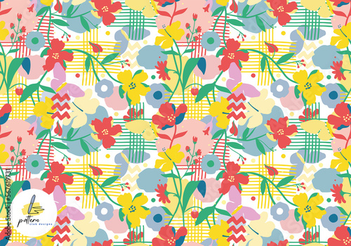 floral pattern photo