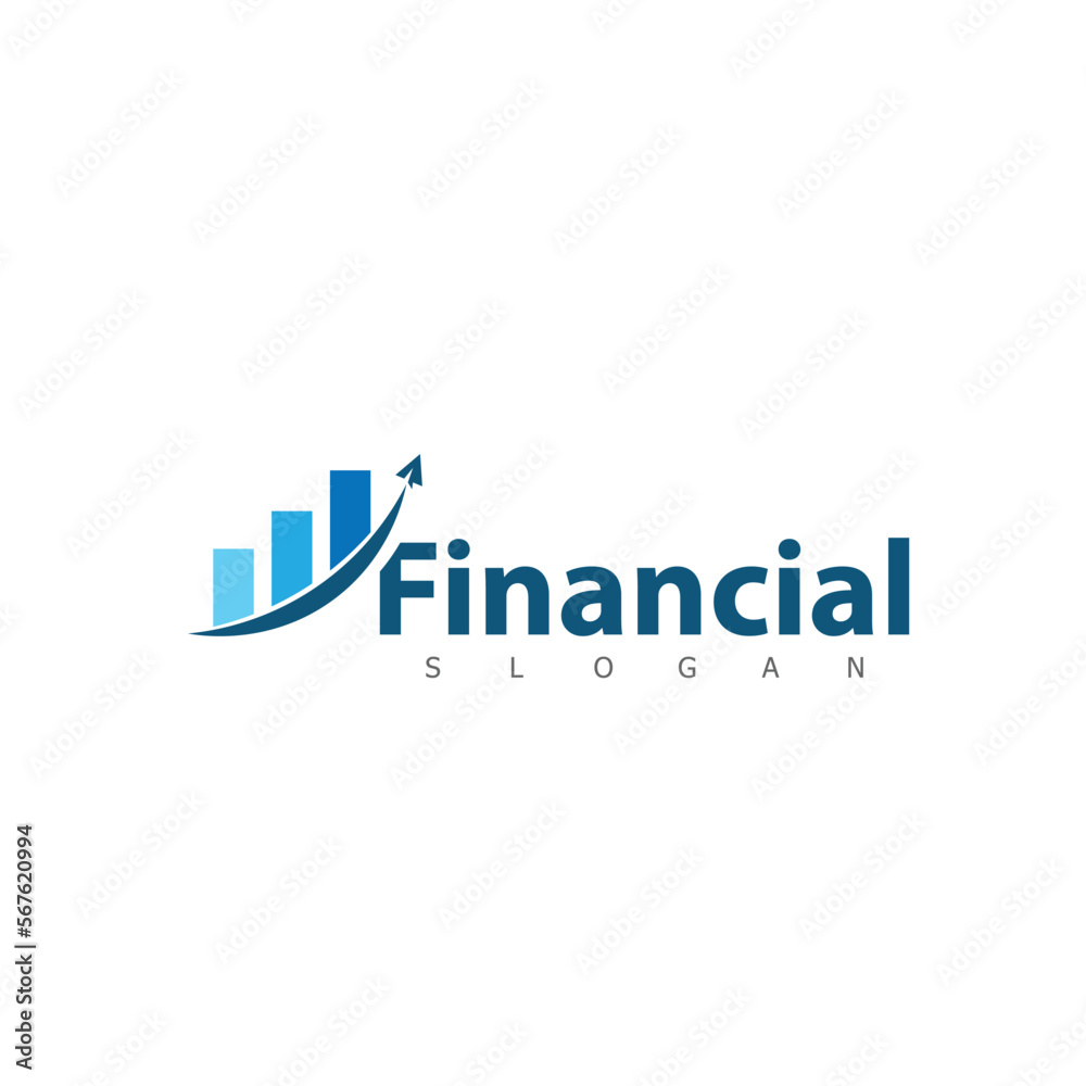 Fundraising Financial And Accounting Logo Design