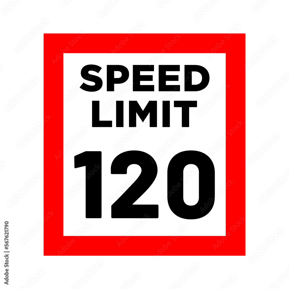 speed limit road sign in trendy flat design speed limit road sign in trendy flat design
