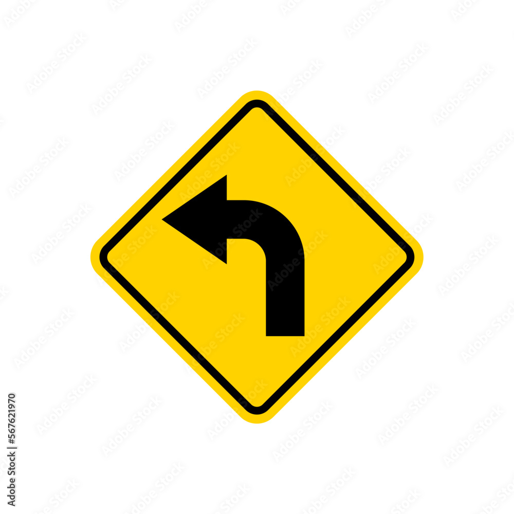 traffic sign, road sign in trendy flat design traffic sign, road sign in trendy flat design