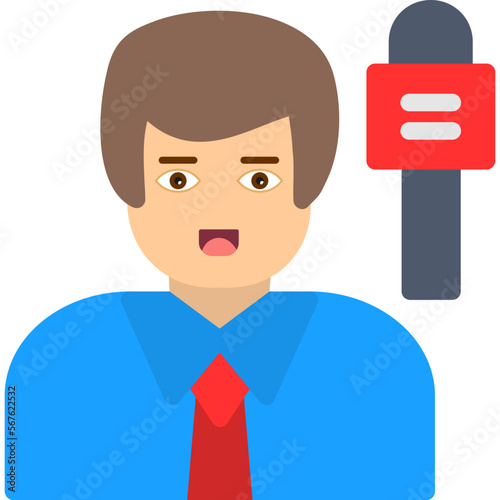 Journalist Icon