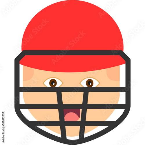 Cricketer Icon