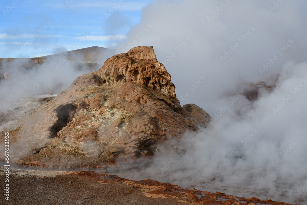 El Tatio Geyser Atacama Desert Chile South America