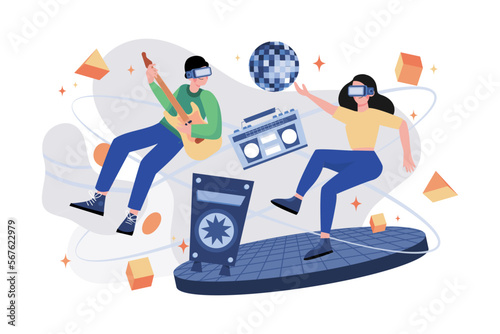 Concert in metaverse