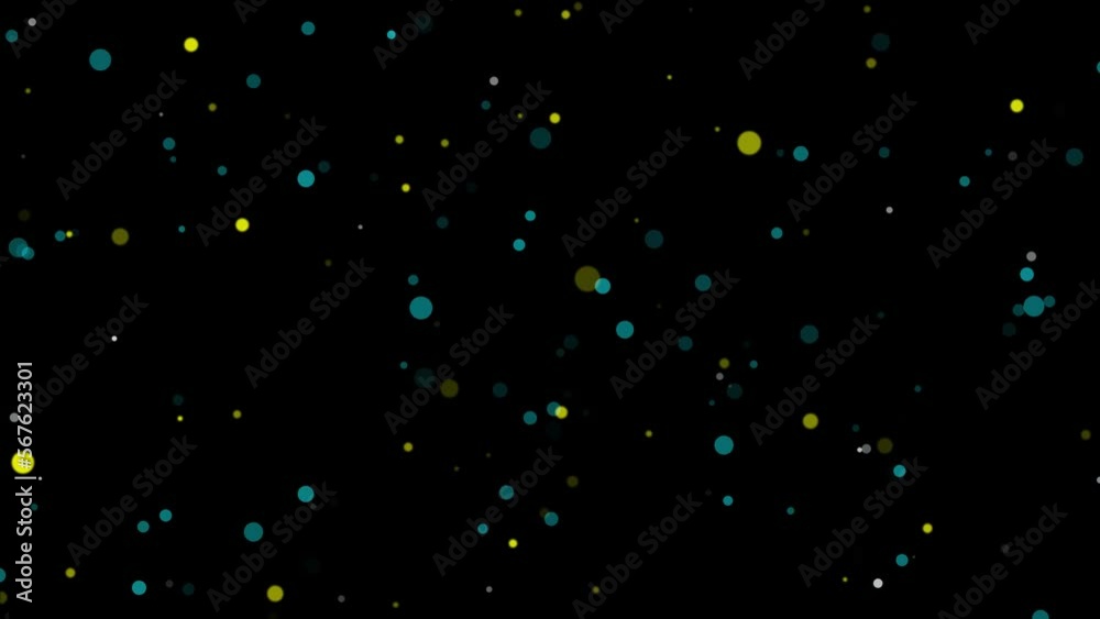 Colorful Moving Dots Overlay Seamless Looping Motion Colorful Moving Dots Overlay Seamless Looping Motion