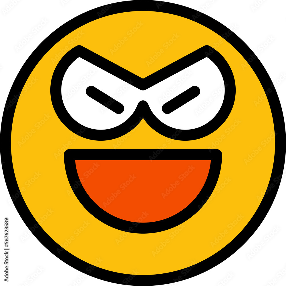 funny and smile face emoticon illustration funny and smile face emoticon illustration