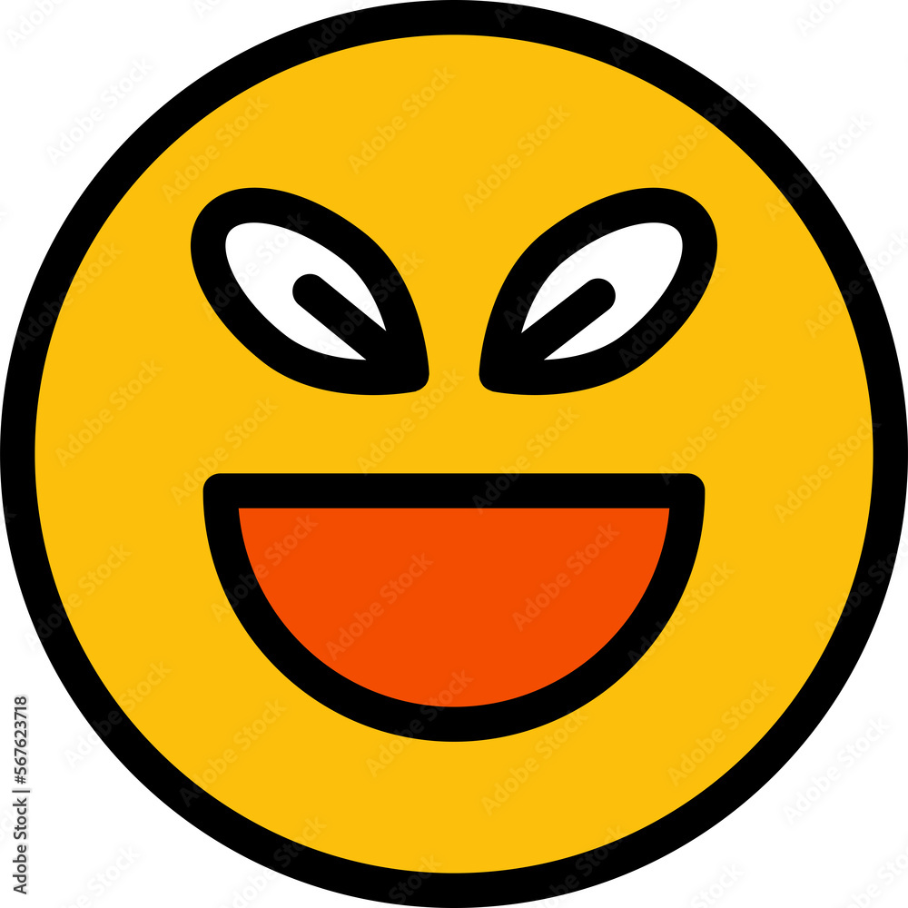 funny and smile face emoticon illustration funny and smile face emoticon illustration