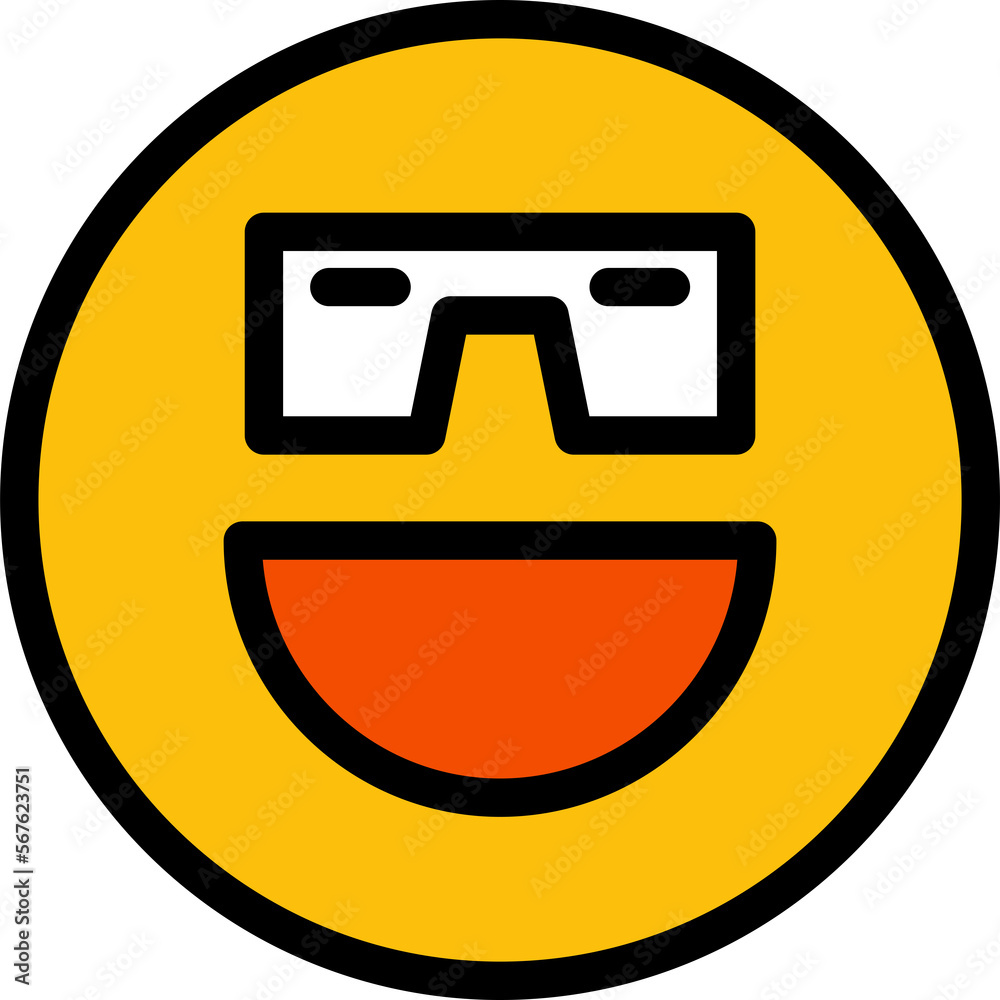 funny and smile face emoticon illustration funny and smile face emoticon illustration