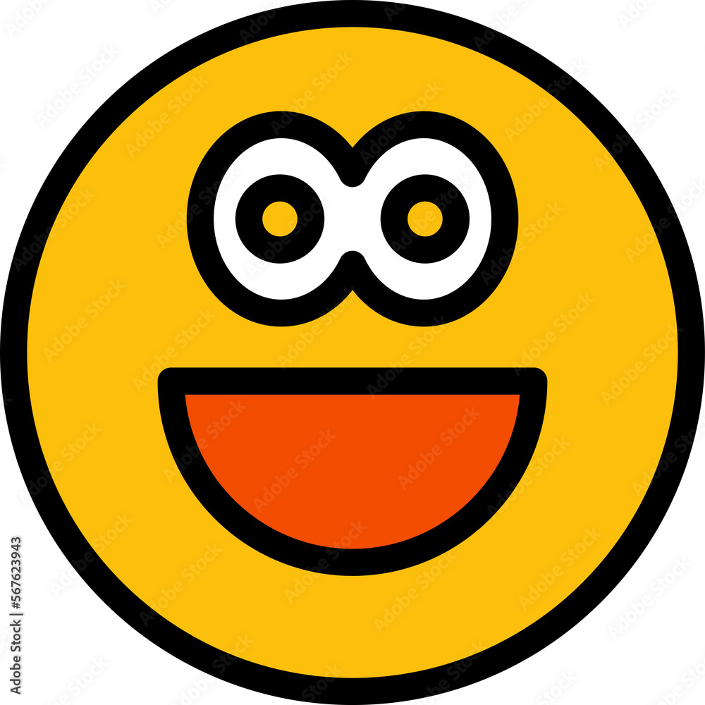 funny and smile face emoticon illustration funny and smile face emoticon illustration