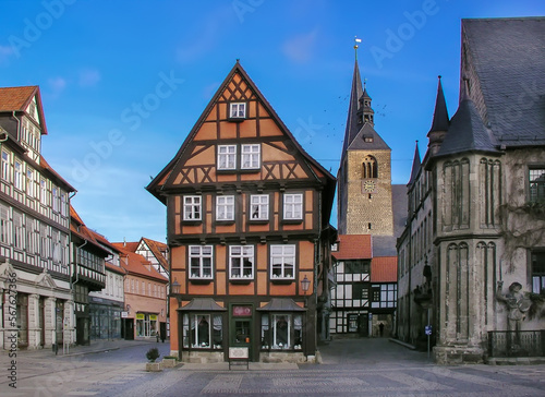 Square in Quedlinburg  Germany