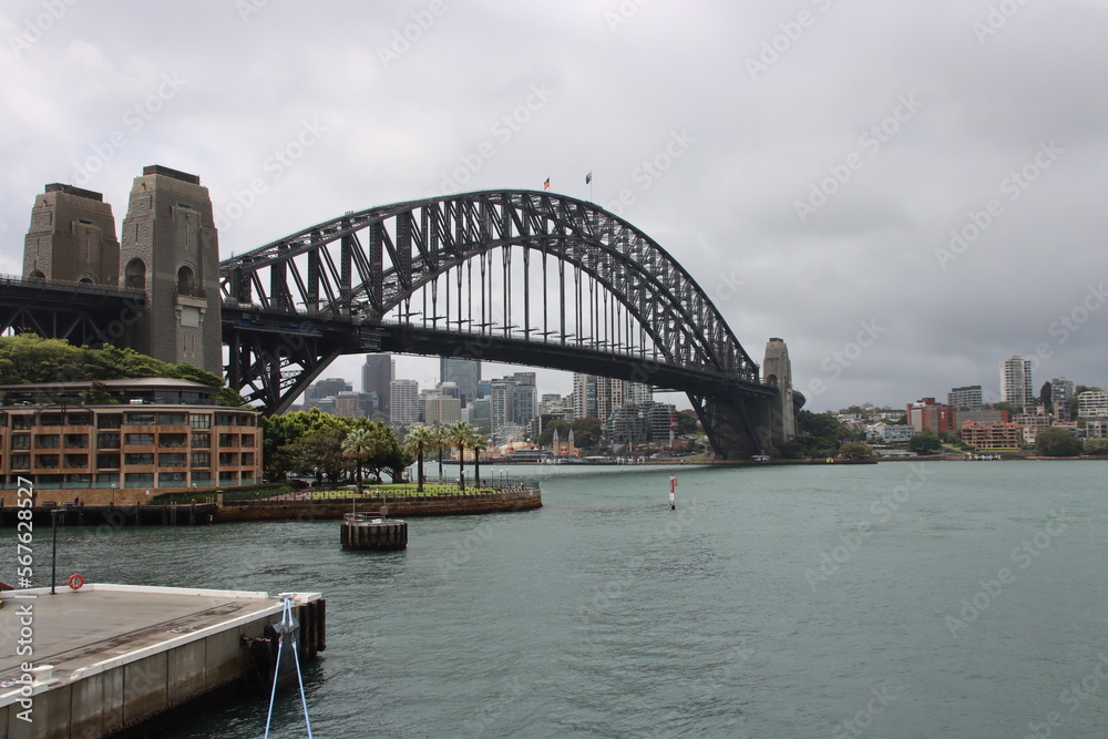 Sydney Harbour Bridge, Sydney, New South Wales, Australia.