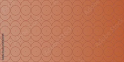 Seamless vector-styled circle background with dynamic composition, very suitable for wallpaper walls or packaging and product design backgrounds