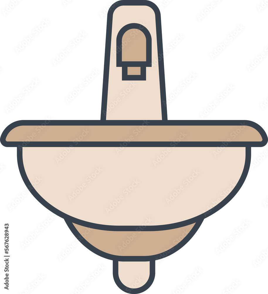 wash sink icon