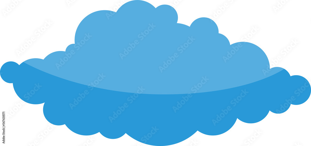 blue cloud scape illustration blue cloud scape illustration