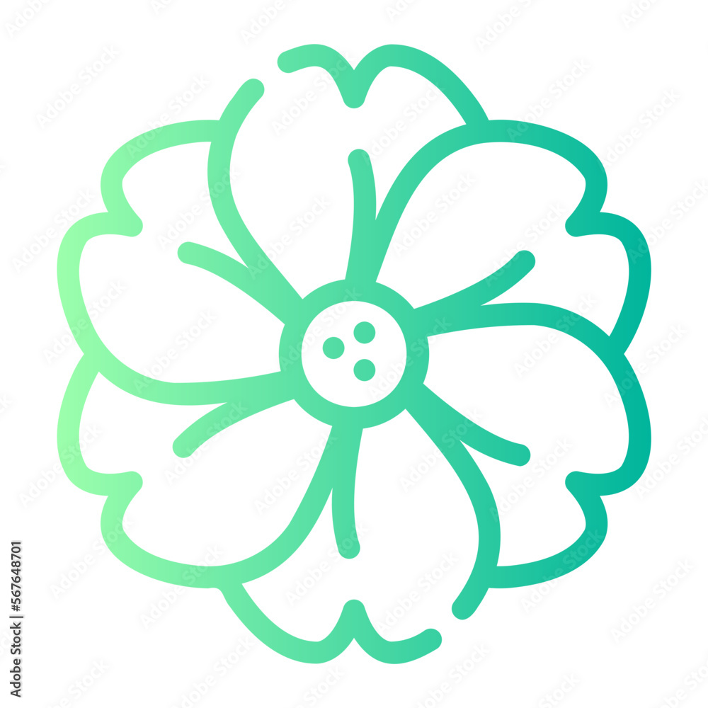 nasturtium gradient icon nasturtium gradient icon
