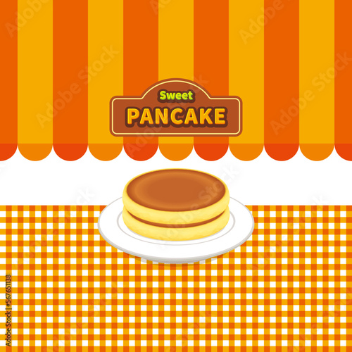 パンケーキ お店 プレーン