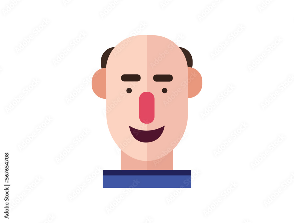Profile Icon male Avatar man Portrait Casual Person Silhouette Face Flat Design Vector Illustration. Perfect for coloring book, textiles, icon, web, painting, books, t-shirt print. Profile Icon male Avatar man Portrait Casual Person Silhouette Face Flat Design Vector Illustration. Perfect for coloring book, textiles, icon, web, painting, books, t-shirt print.