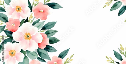 Vibrant Watercolor Roses  Save the Date Card  Stunning Floral Wallpaper  Generative AI Masterpiece