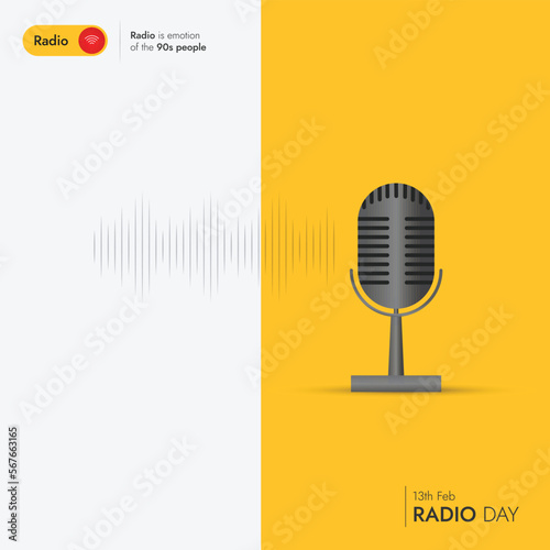 World Radio Day Social Media Post 
