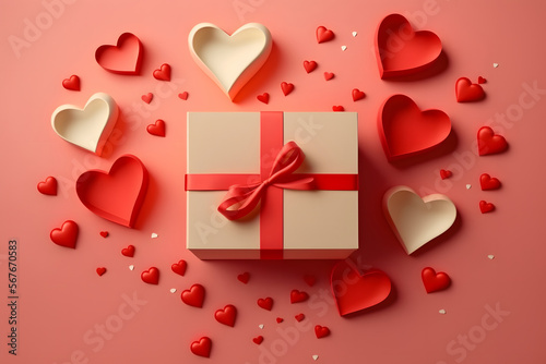 gift box with hearts © Demencial Studies