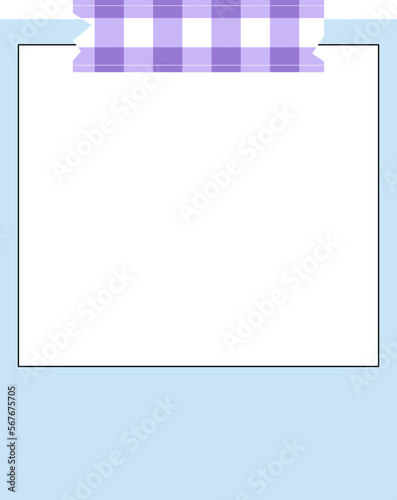cute stationery paper notepad, memo, planner, sticky note, reminder, journal diary decoration