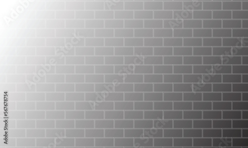 brick wall background. vector illustration