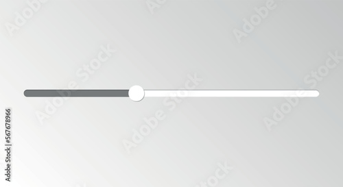 Switch slider icon in flat style. Volume control vector illustration on isolated background. Level button sign business concept.