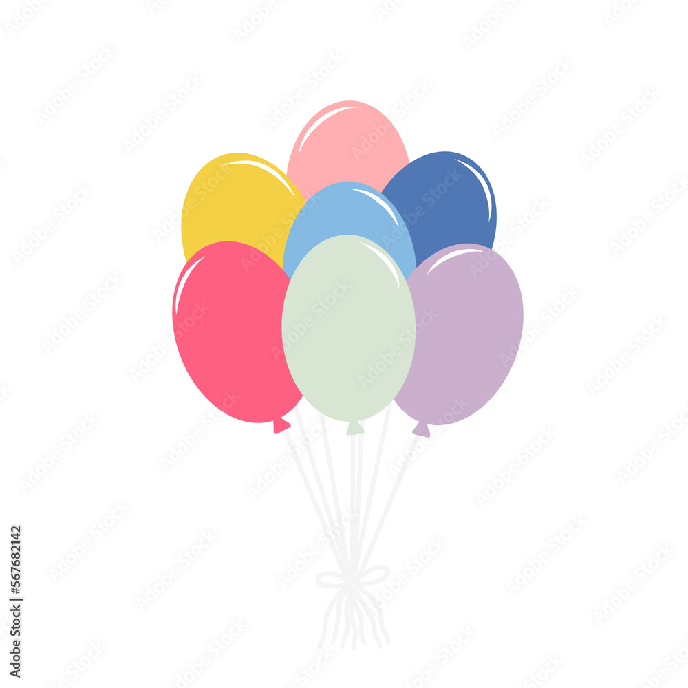 balloons isolated balloons isolated