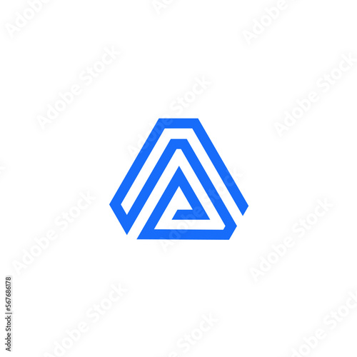 A Letter Triangle Up Arrow Maze Logo Design Vector Free Download A Letter Triangle Up Arrow Maze Logo Design Vector - GFXLoad