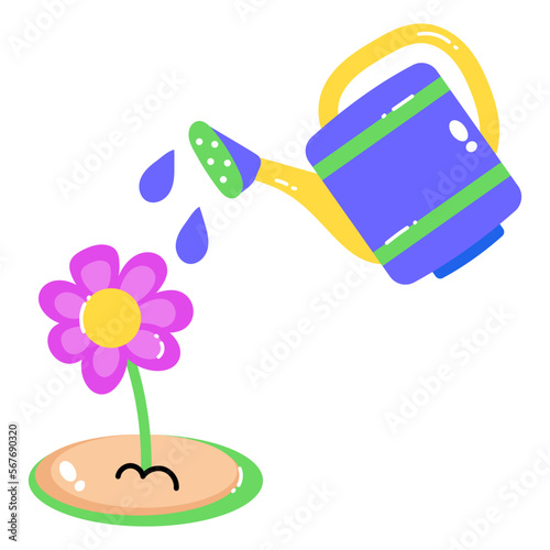 Flower Watering 