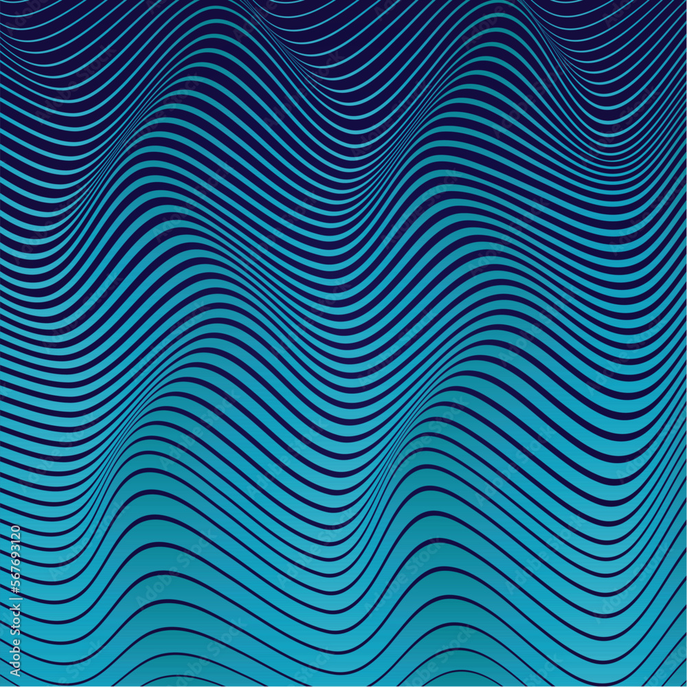 wave background illustration design vector