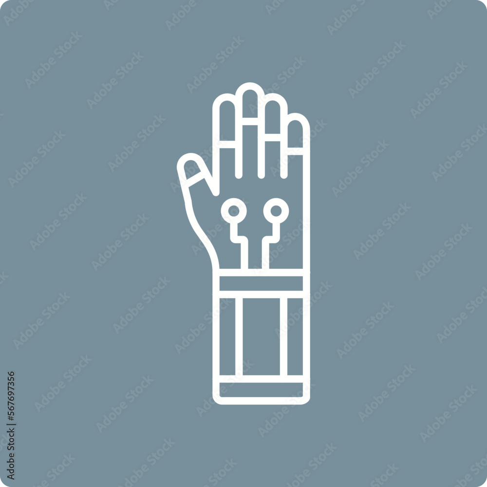 Bionic Arm Icon Bionic Arm Icon