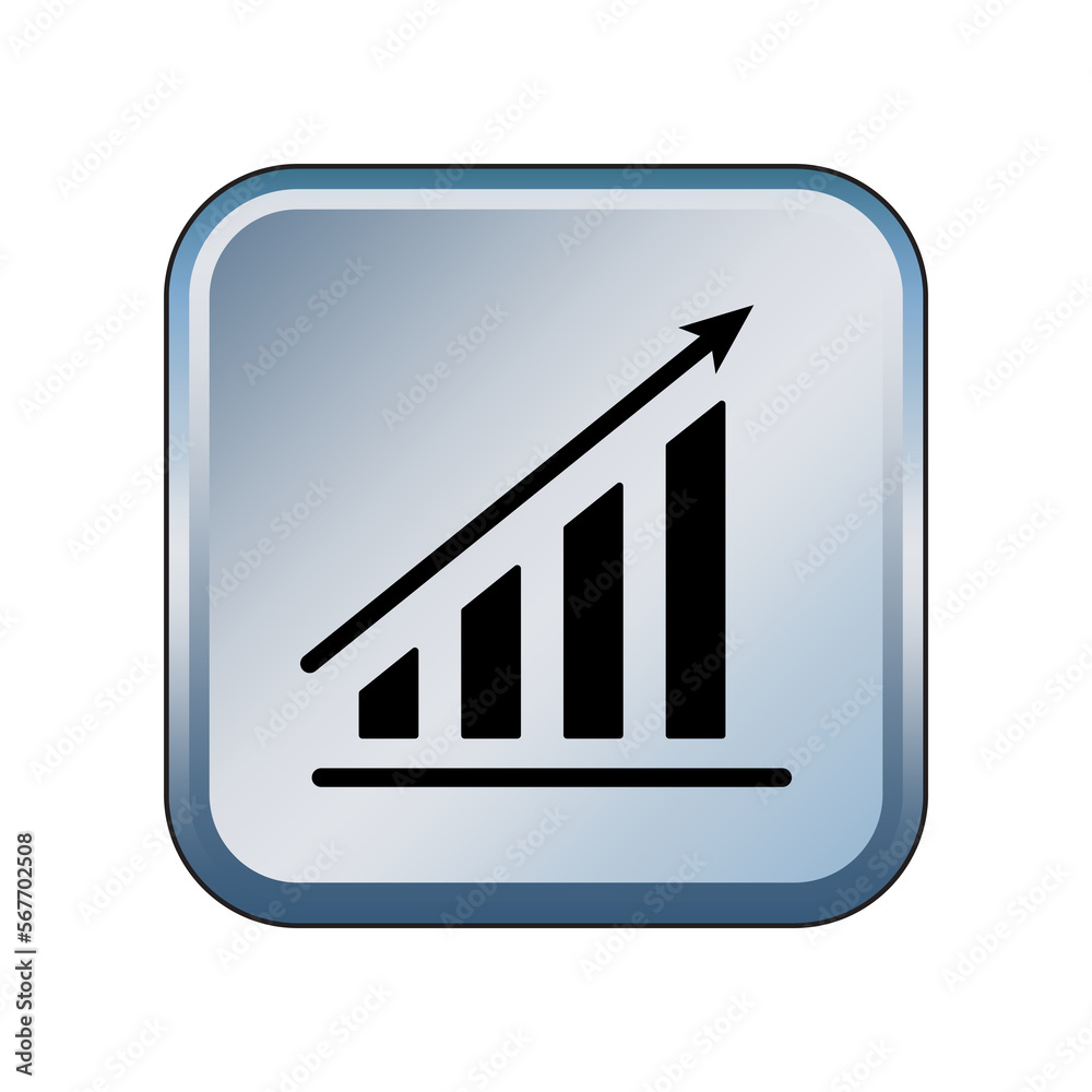 Marketing graph icon Marketing graph icon