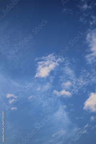 White Beautiful Clouds Blue Sky Beautiful Background Wallpaper Wall