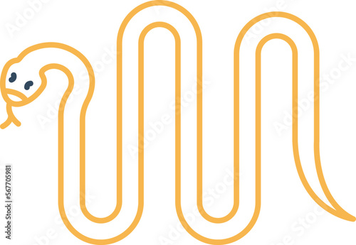 Snake Vector Icon

