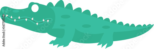 Alligator Vector Icon
