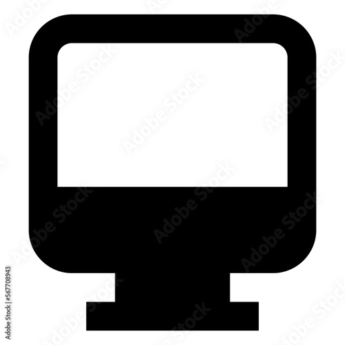 Computer glyph icon