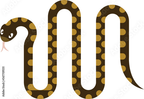 Snake Vector Icon
