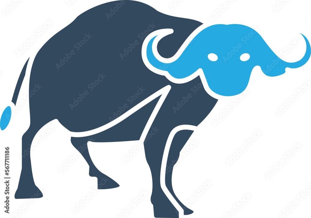 Buffalo Vector Icon
Buffalo Vector Icon