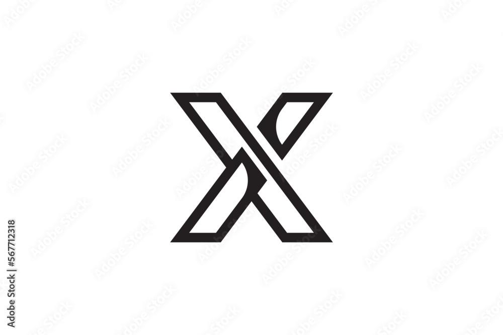 X logo design vector X logo design vector